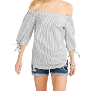 off the shoulder top